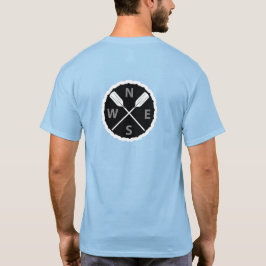 Paddle On Explorer Design - Camisa T básica mascul