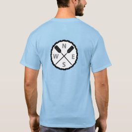 Paddle On Explorer Design - Camisa T básica mascul