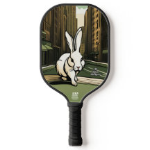 Paddle Personalizado Pickleball do Coelho da Cidad