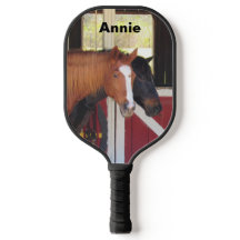 Paddle Pickleball Personalizado com Foto em Cavalo