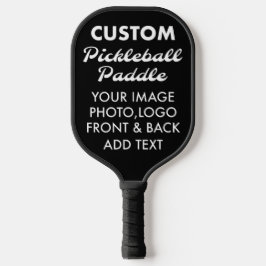 PADDLE PICKLEBALL personalizado - TODOS PRETOS