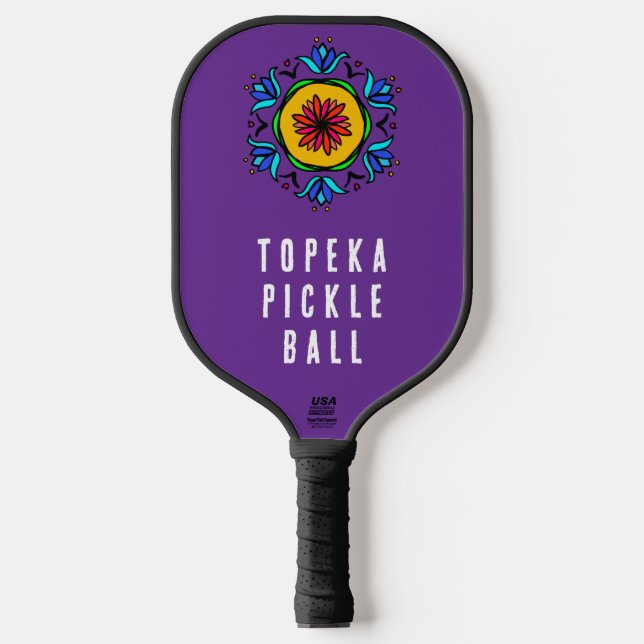 Paddle Pickleball personalizável padrão (Front)