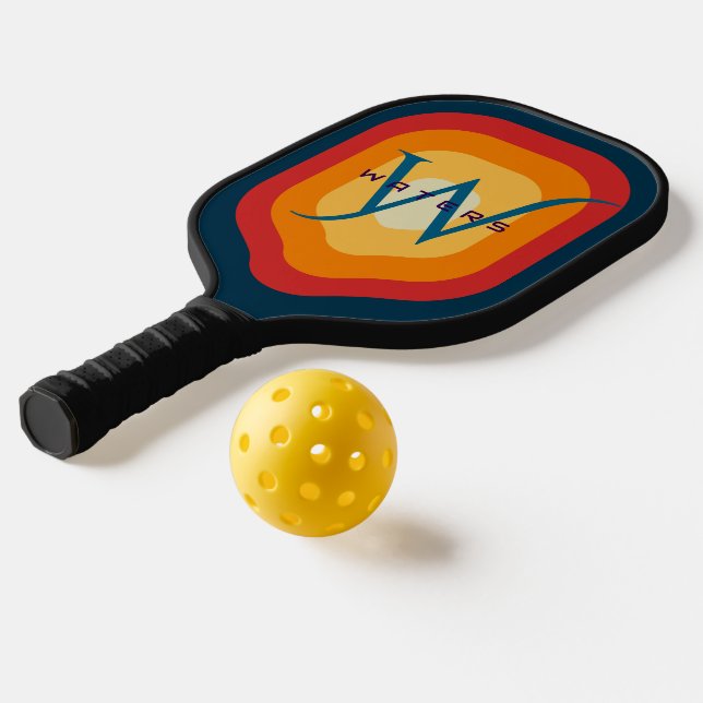 Paddles de Pickleball Personalizado Monogramas (Laydown 2)