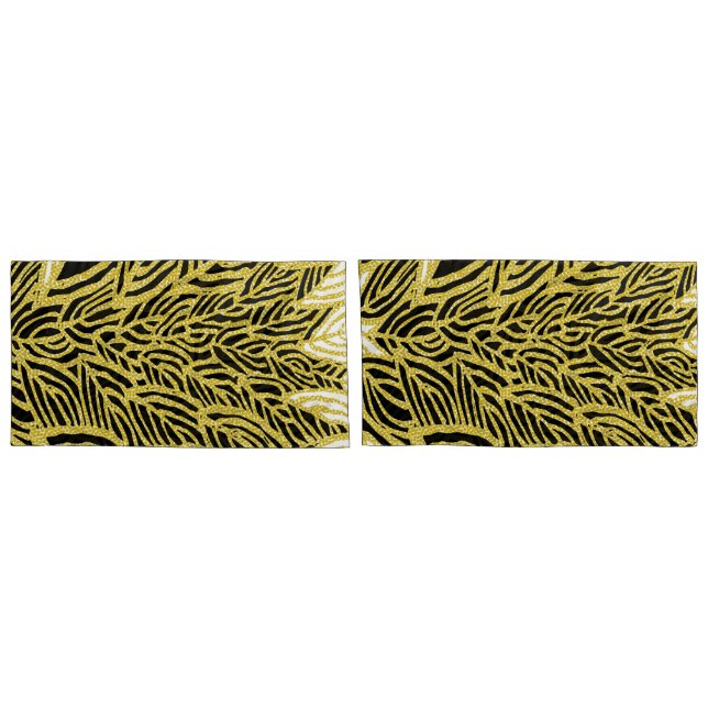 Padrão aborígene-14 Pillowcase (Traseira-Conjunto)