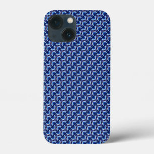 padrão abstrato azul