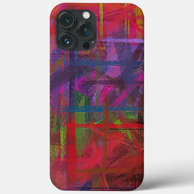 Padrão Abstrato de Cores Pastel (Verso)