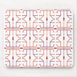 Padrão Abstrato de Hieróglifo em Mousepad