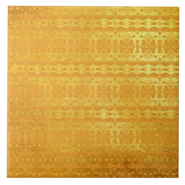 padrão abstrato Dourado (Frente)