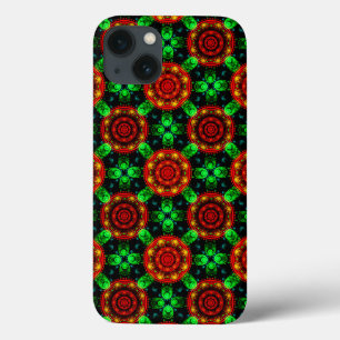 Padrão Abstrato Floral Moderno Boho Elegante #504