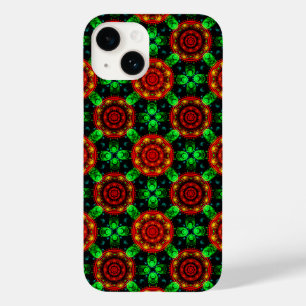 Padrão Abstrato Floral Moderno Boho Elegante #504