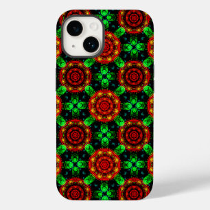 Padrão Abstrato Floral Moderno Boho Elegante #504