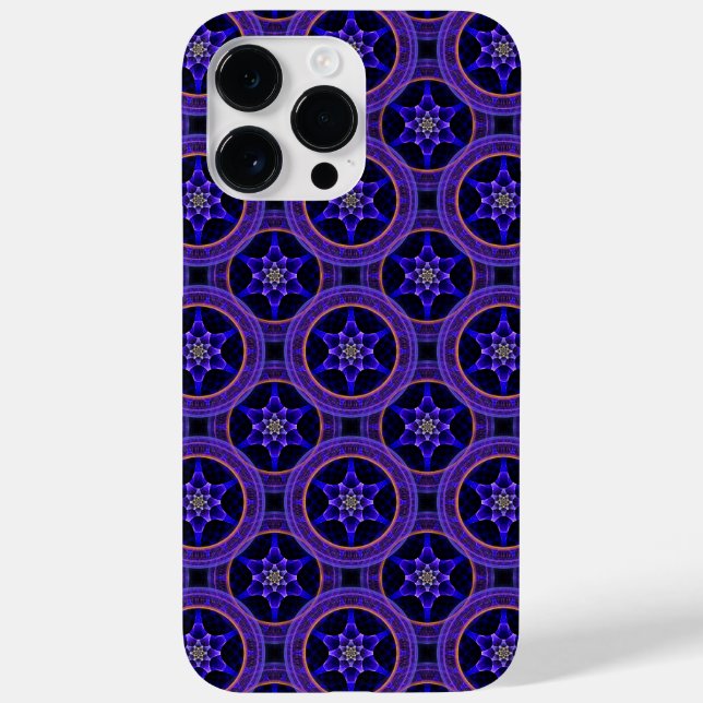 Padrão Abstrato Floral Moderno Boho Elegante #505 (Verso)