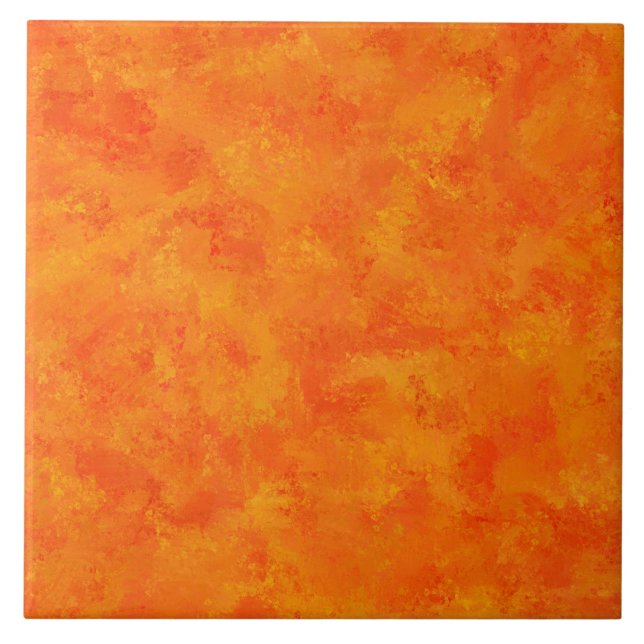 Padrão Abstrato Laranja (Frente)