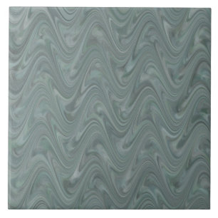 Padrão Abstrato Ondulado Cinza Azul