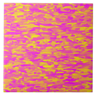 Padrão Abstrato Rosa Amarelo Laranja