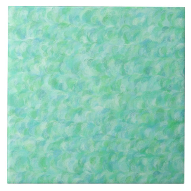 Padrão Abstrato Verde (Frente)