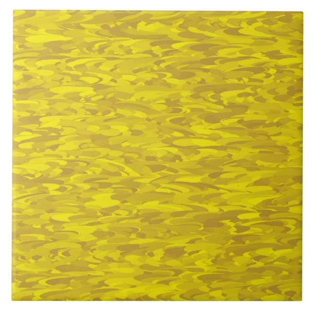 Padrão Abstrato Verde Amarelo (Frente)