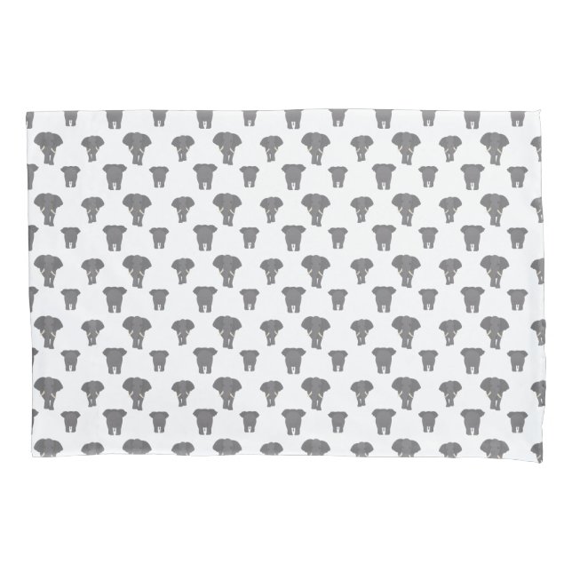 Padrão afro-africano de elefante frontal e traseir (Frente)