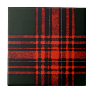 Padrão Antiquado de Xadrez de Tartan Caça Menzie