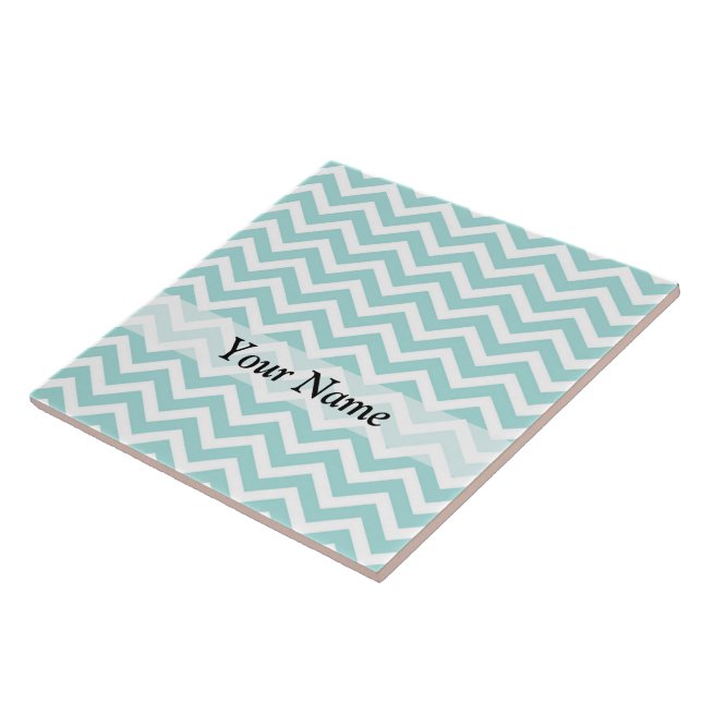 Padrão aqua chevron (Lateral)