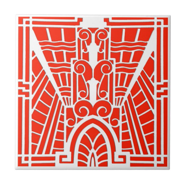 Padrão Arquitetônico Deco, Laranja Mandarin (Frente)