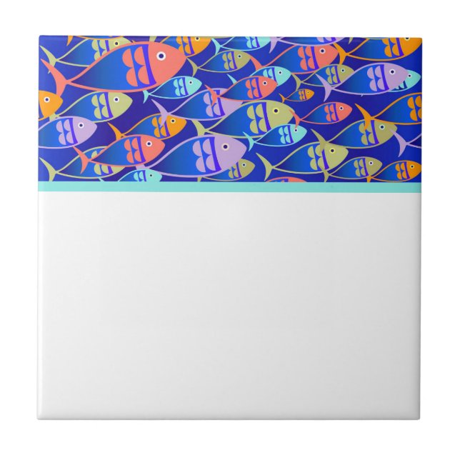 padrão azul abstrato (Frente)