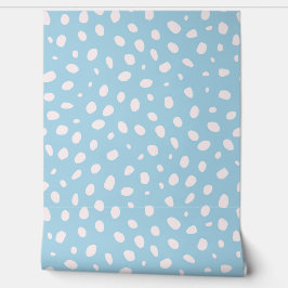 Padrão Azul-Branco Engraçado