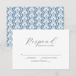 Padrão Azul de Placas RSVP
