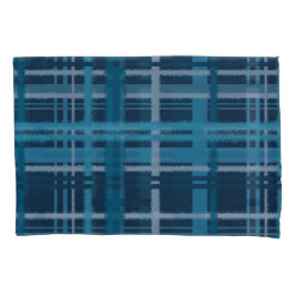 Padrão azul de Tartan