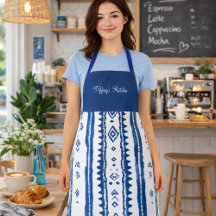 Padrão Azul e Branco Sashiko