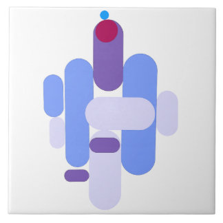 Padrão Azul GeoMetric