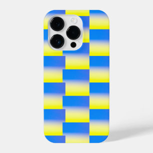 Padrão azul moderno e amarelo Ucrânia Inspiração