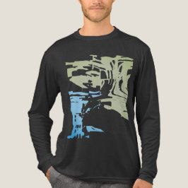 Padrão Azul Tropical de Praia tipo Batik