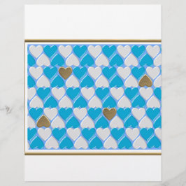 Padrão bávaro azul e branco.