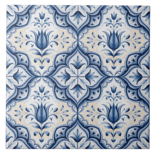 Padrão Blue Dutch Delft  (Frente)