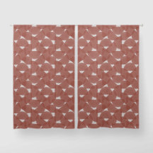 Padrão Boho Abstrato Shapes