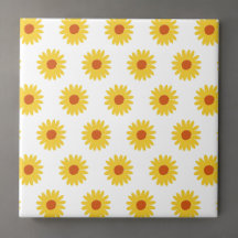 Padrão Bonito de girassol amarelo - Y2K