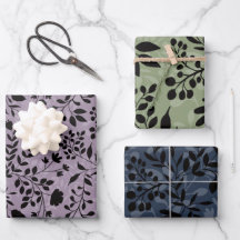 Padrão Bonito de Jardim Floral de Folhagem Encanta