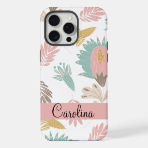 padrão botânico floral giro