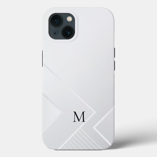 Padrão Branco Moderno (Verso)