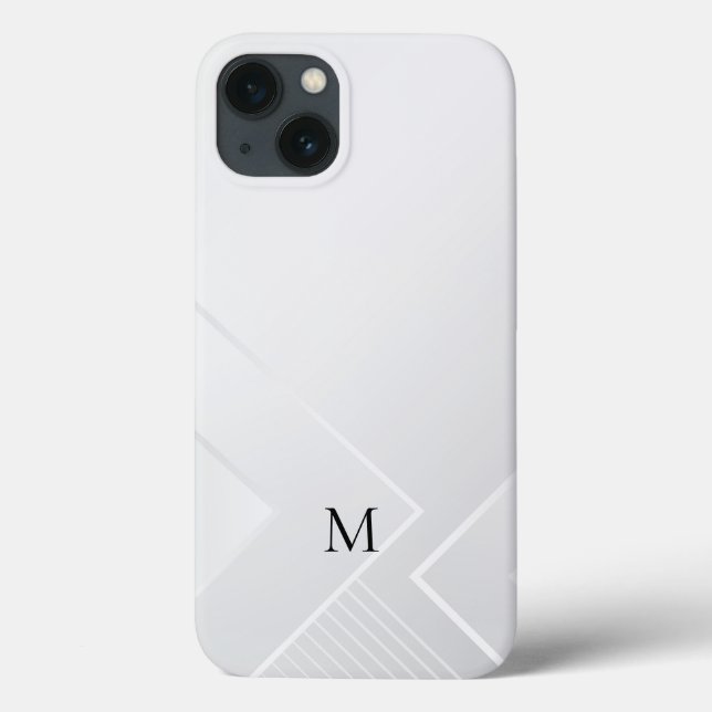 Padrão Branco Moderno (Verso)