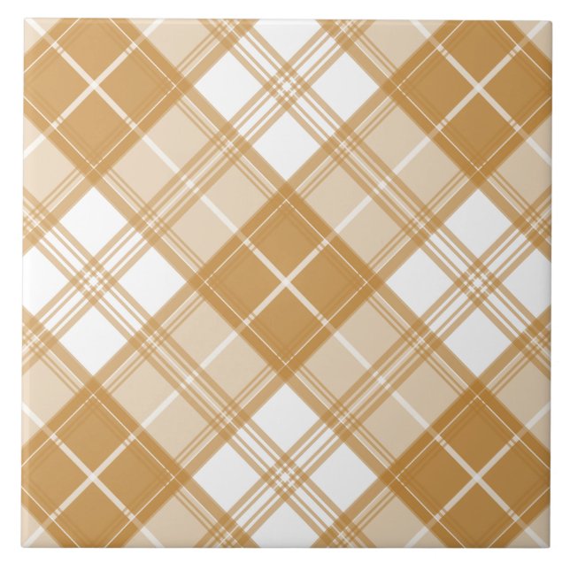 Padrão Brown White Tartan yxm0uat9 (Frente)