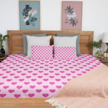 Padrão cardíaco Fuchsia Pink Pppy y2k