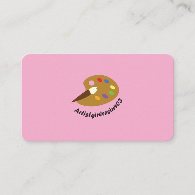 Padrão, Cartão de visita de 3,5" x 2,0" (Frente)