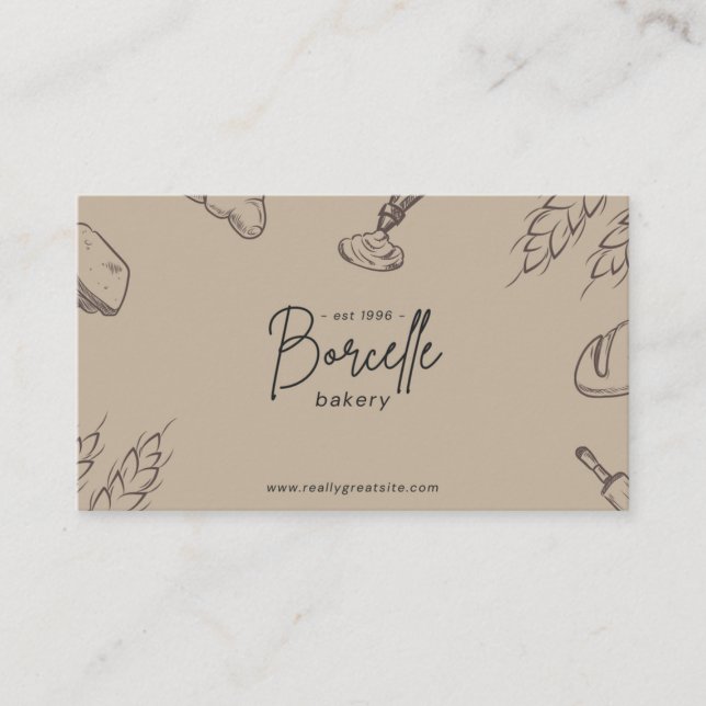 Padrão, Cartão de visita de 3,5" x 2,0" (Frente)