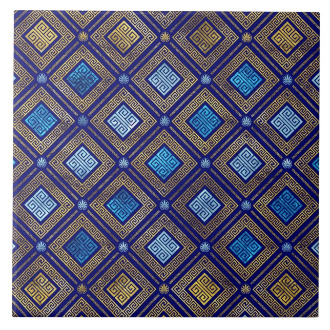 Padrão-chave grego Meander (Frente)