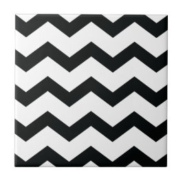 Padrão Chevron Preto e Branco