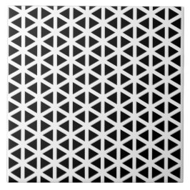 Padrão Chevron preto e branco