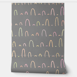 Padrão Cinza e Colorido