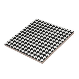 Padrão clássico de houndstooth preto